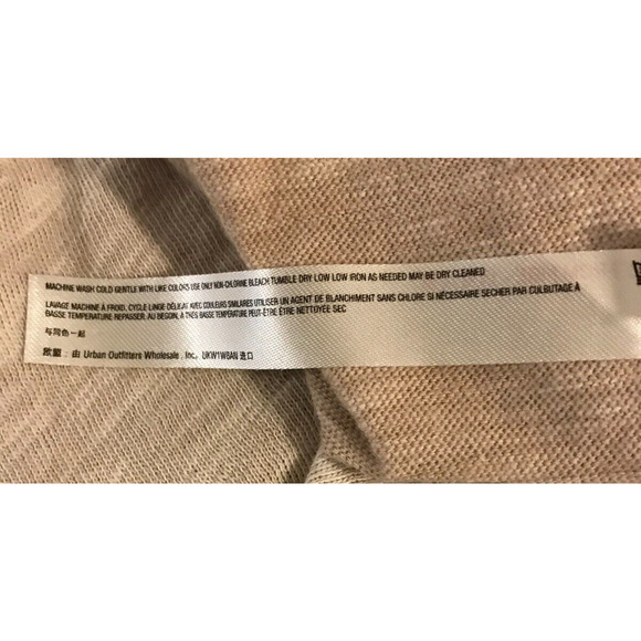 Free People FP Beach Beige Cocoon Cowl Neck Long Sleeve Pullover Top - EXSM/SM - Picture 10 of 10